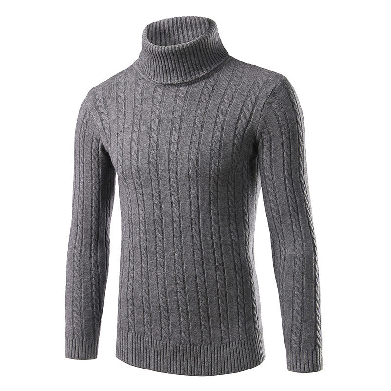 men's high neck jumper